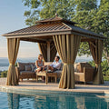 YITAHOME 10x10ft Hardtop Gazebo by YITAHOME