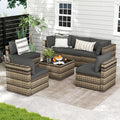 7-Piece Outdoor Sectional Sofa Set, Weather-Resistant Patio Furniture Set by PATIOPIA