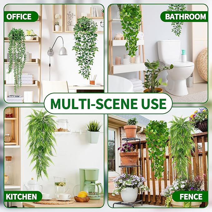 Palonu Artificial Hanging Plants - Image 4