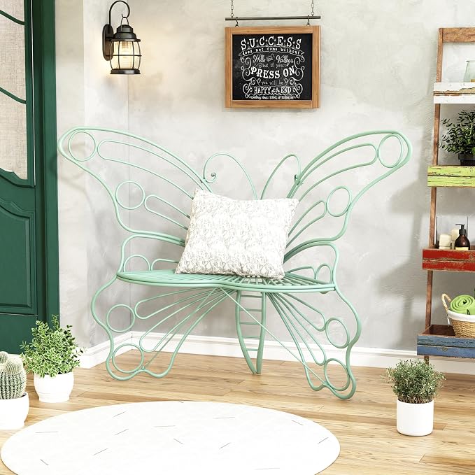 50 Inches Outdoor Bench, Garden Bench - Image 5