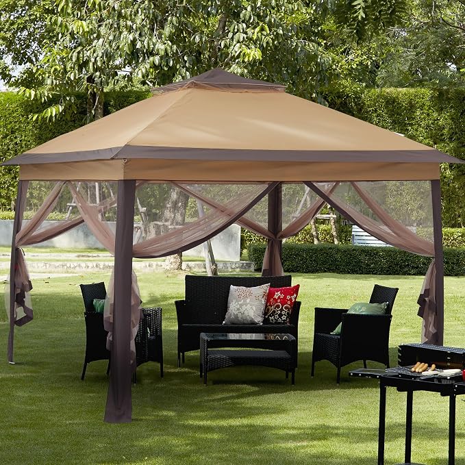 GDY 11x11 Pop Up Canopy Tent, Outdoor Canopy - Image 8