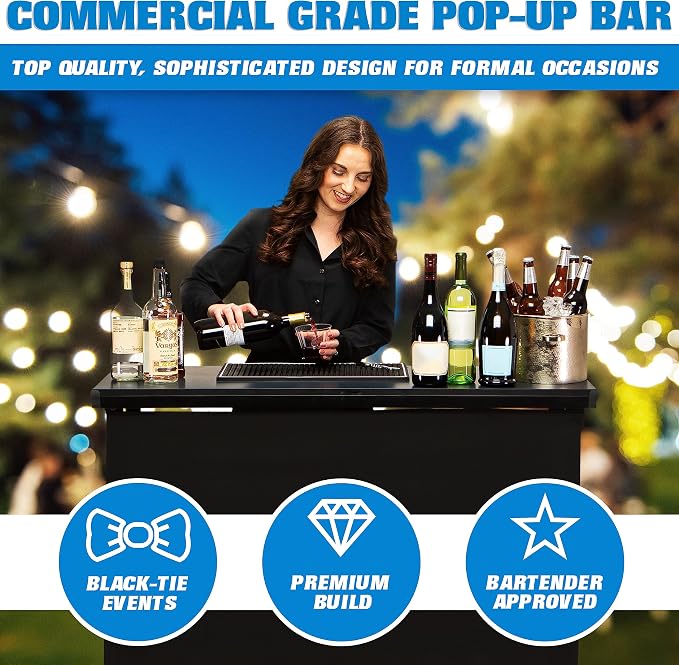 GoBar PRO Commercial Grade Portable Bar Table - Image 5