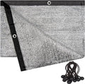 90% Sun Block Aluminum Foil Shade Cloth, by UNIUP