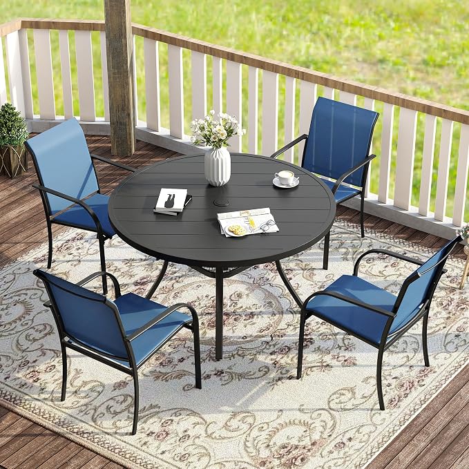 VICLLAX 5 Pieces Patio Dining Set by HOME
