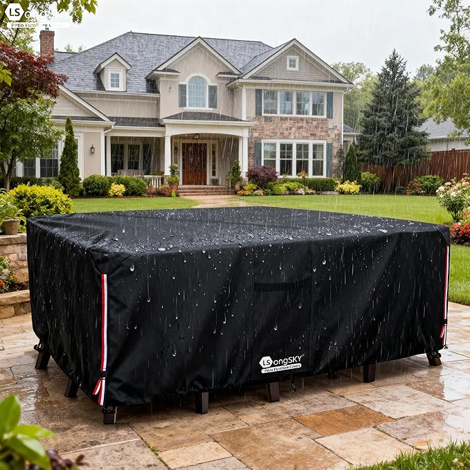 Outdoor Furniture Covers Waterproof, 600D Heavy Duty Patio Furnitures Covers - Image 2