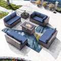 Kullavik 10 Pieces Outdoor Patio Furniture Set by KULLAVIK