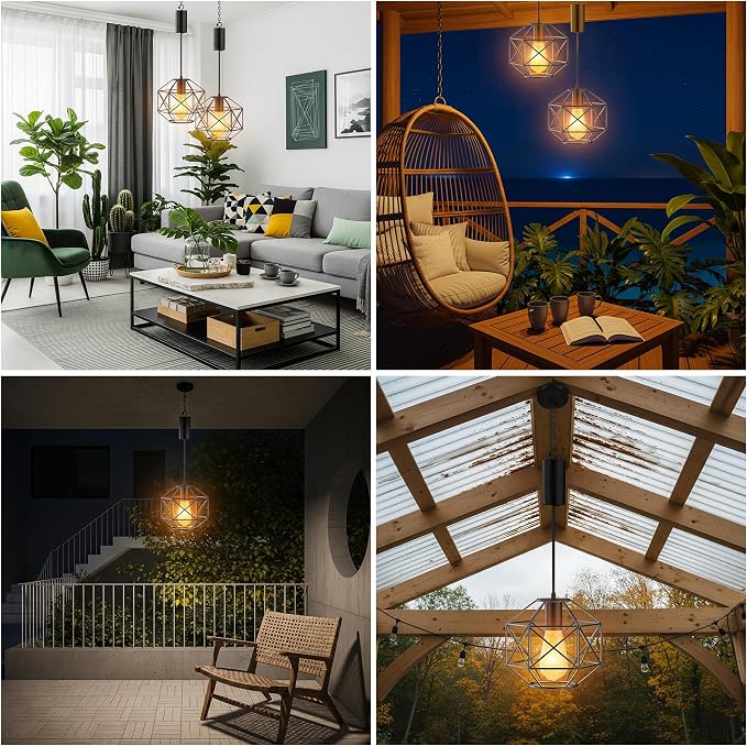Battery Operated Chandelier, Gazebo Battery Operated Outdoor Lights Waterproof - Image 9
