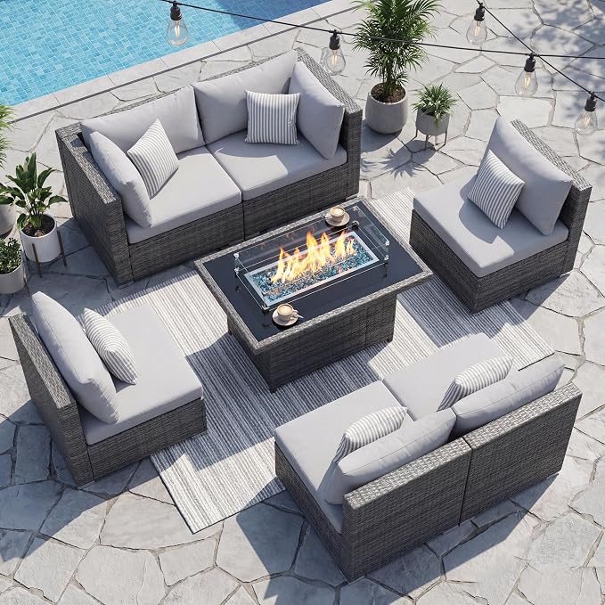 NICESOUL High-End Outdoor Patio Furniture Set by NICESOUL