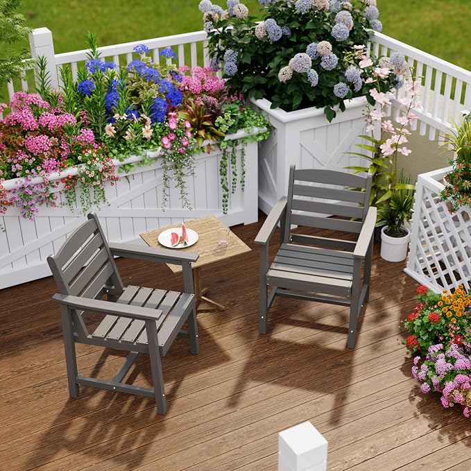 Anbuy Patio Dining Chair Set of 2, Outdoor Chairs - Image 8