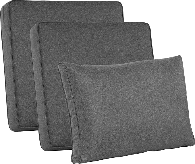 ovios Patio Cushion Covers, Waterproof Cushion Cover by OVIOS