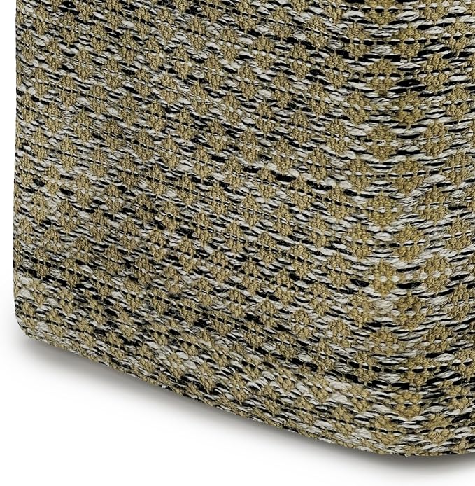 SIMPLIHOME Janelle Square Pouf - Image 6