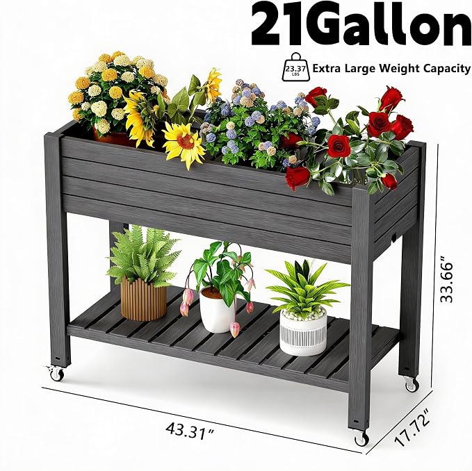 Elevated Raised Garden Bed - Image 2