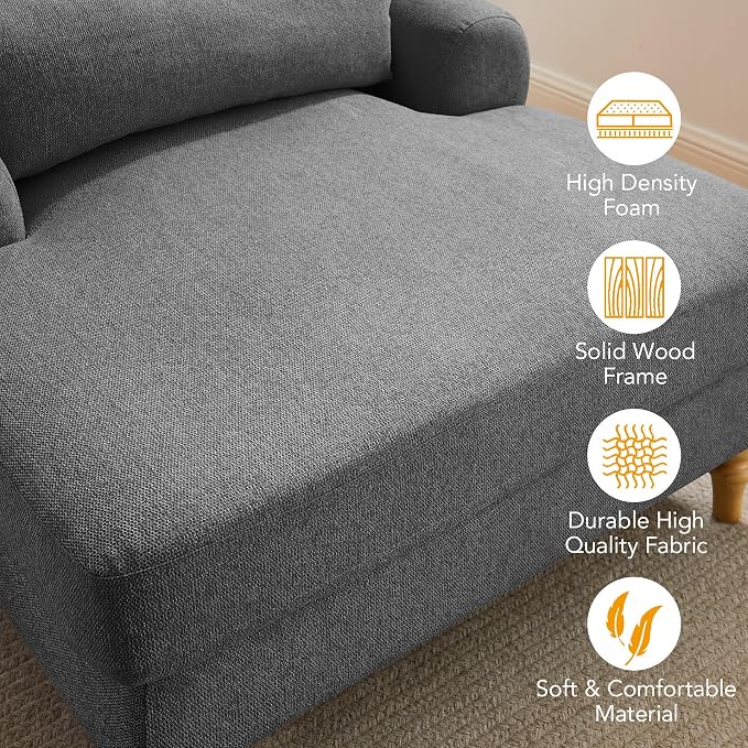 Modern Chaise Lounge Chair - Image 6