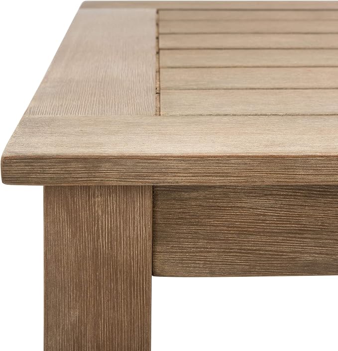 SAFAVIEH Couture Outdoor Patio Furniture Collection – Santa Cruz Coffee Table - Image 7