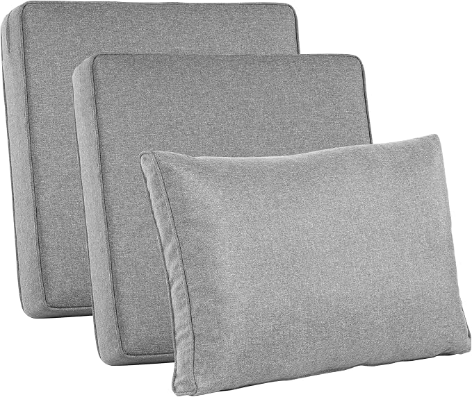 ovios Patio Cushion Covers, Waterproof Cushion Cover by OVIOS