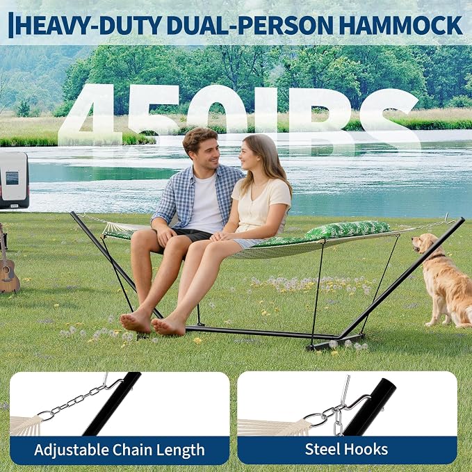 Heavy Duty 2 Person Double Hammock - Image 4