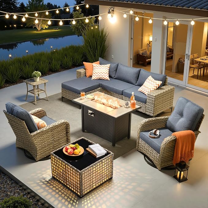ovios 9-Piece Patio Furniture Set by OVIOS