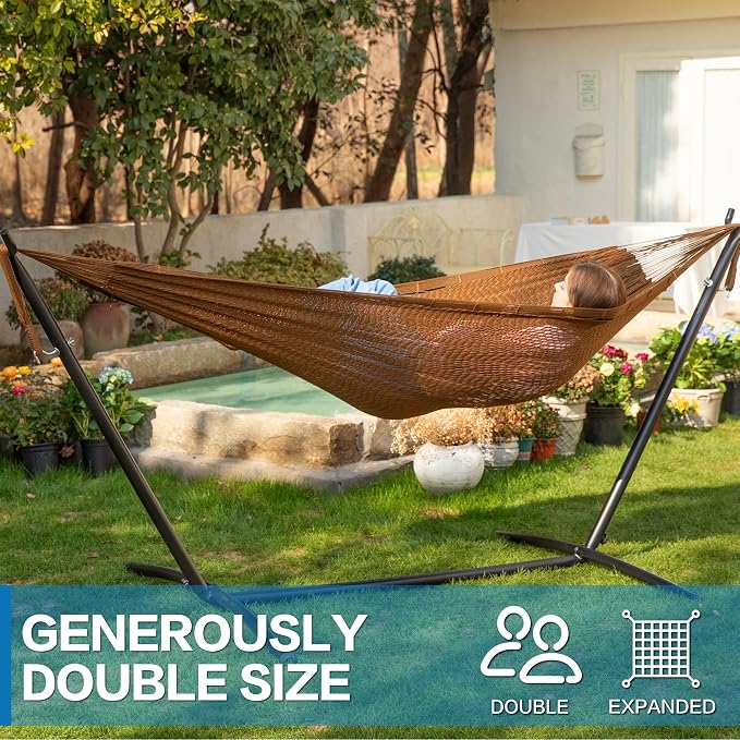 PNAEUT Double Hammocks with Stand - Image 7