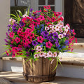 Artificial Flowers for Outdoors Fake Plants by AXYLEX