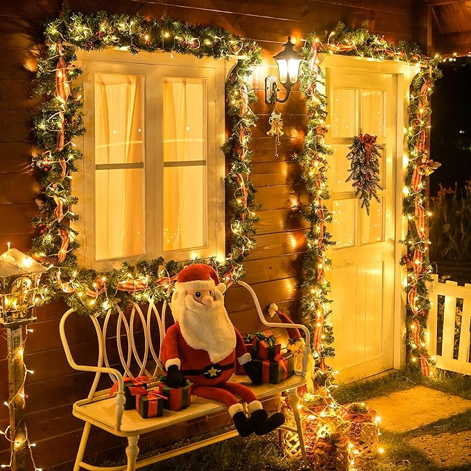 JMEXSUSS Warm White Christmas Lights - Image 4