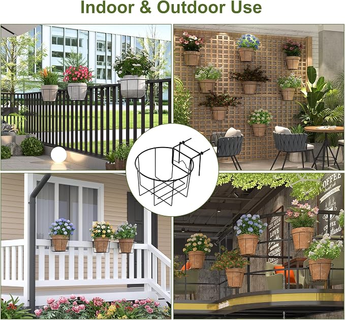 TQVAI 10 Inch Railing Planter - Image 7
