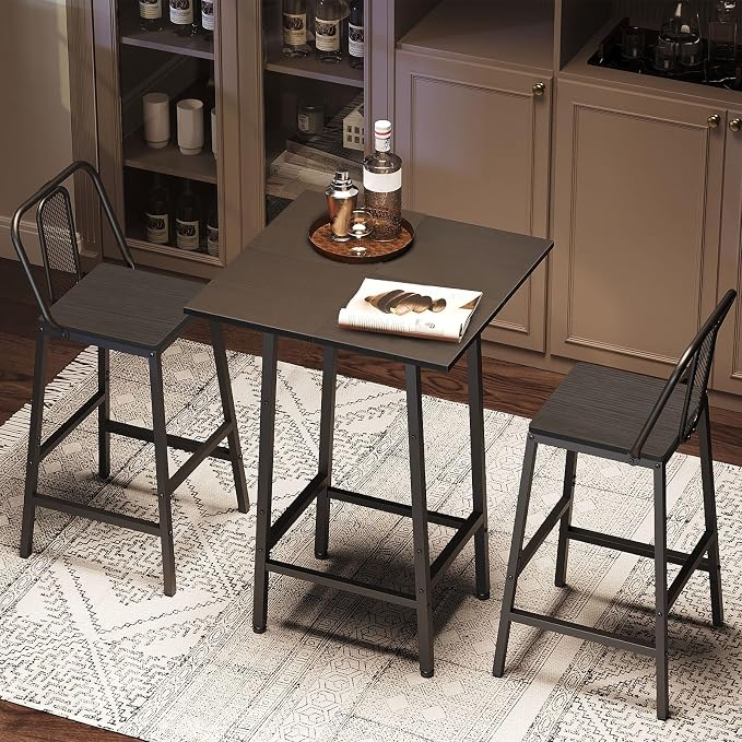 Bar Table, Kitchen Dining Table, Bar Counter Height Table, Pub Color Matching - Image 2