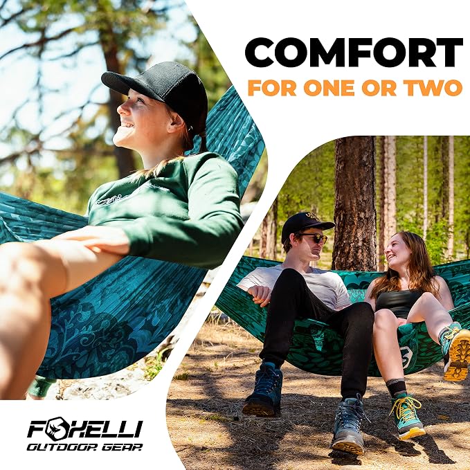 Foxelli Camping Hammock – Ultralight Hammock - Image 5
