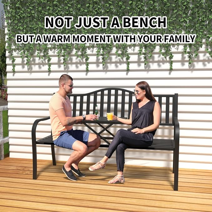 YLGJ&TIDY 50 Inches Garden Benches - Image 7