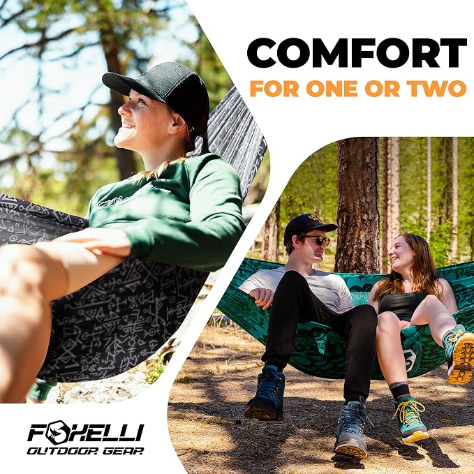 Foxelli Camping Hammock – Ultralight Hammock - Image 5