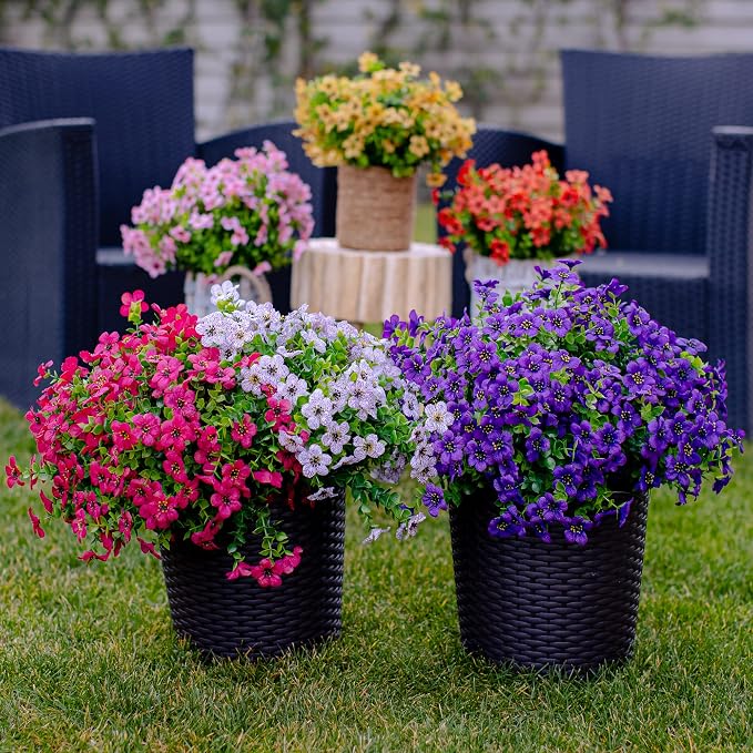 Artificial Flowers for Outdoors Fake Plants - Image 3