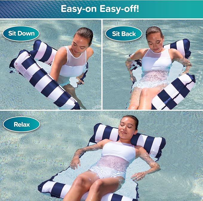 Aqua Original 4-in-1 Monterey Hammock Pool Float & Water Hammock – Multi-Purpose - Image 4