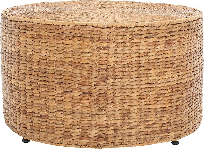 SAFAVIEH Home Collection – Jesse Wicker Coffee Table, Fully Assembled, Natural by SAFAVIEH