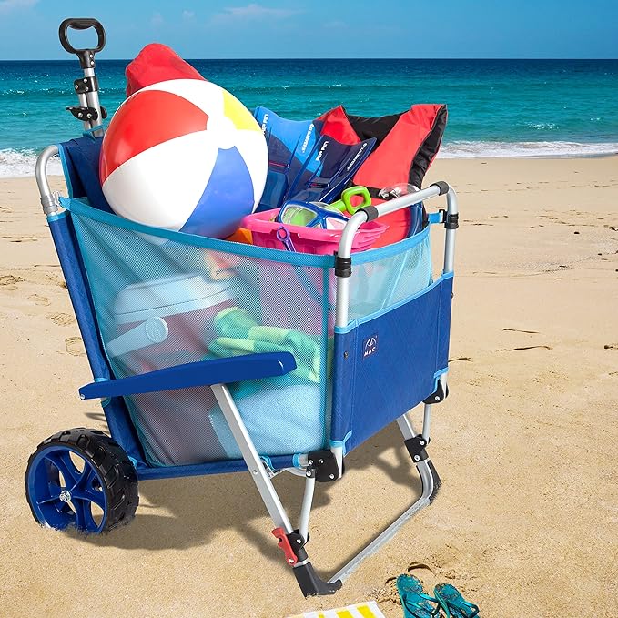 Mac Sports Beach Day Foldable Chaise Lounge Chair - Image 2