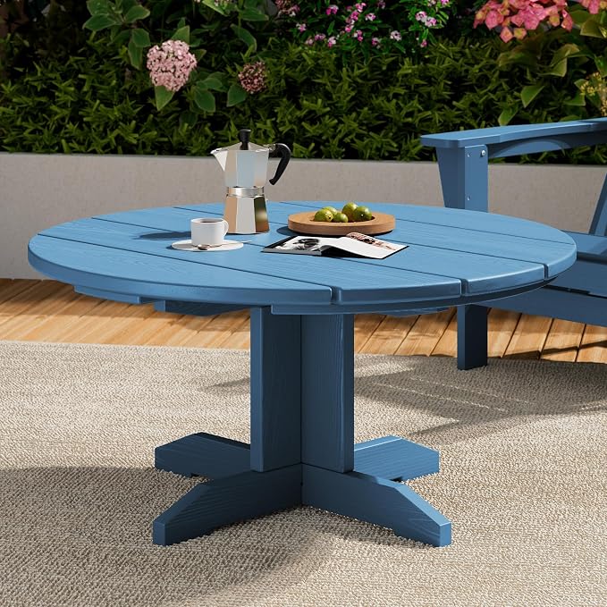 SERWALL 36'' Round Outdoor Coffee Table by SERWALL