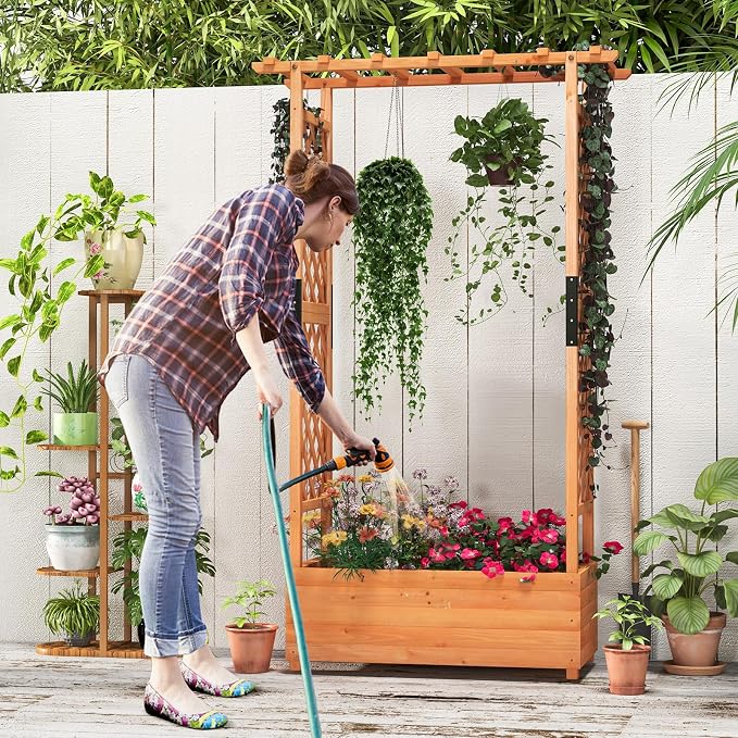 Giantex 2 Pcs Raised Garden Bed - Image 7