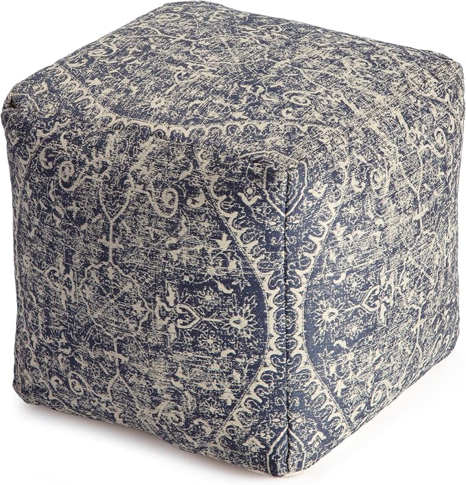 Anji Mountain 100% Handmade & Handcrafted Comfortable Home Décor Pouf Ottoman by AnjiMountain