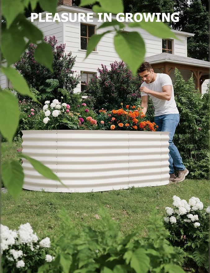 2 Pcs Raised Garden Beds Outdoor 8x4x2 ft - Image 7