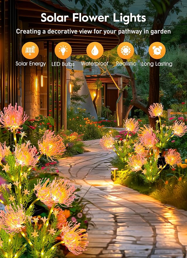 Brightown Outdoor Solar Garden Lights - Image 6