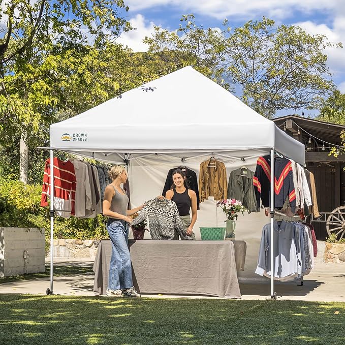 CROWN SHADES 10x10 Pop Up Canopy Tent - Image 2
