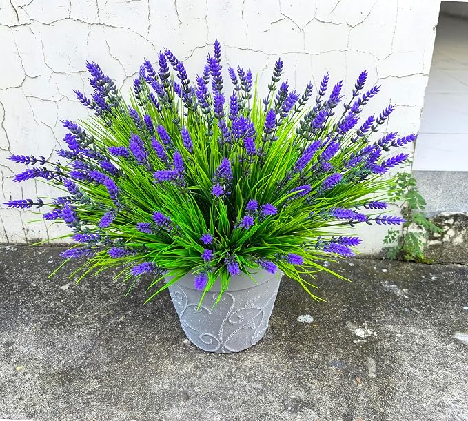Artificial Plants Outdoor, Plastic Faux Plants - Image 6