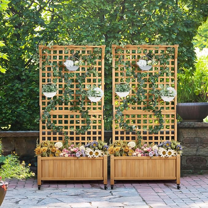 Yaheetech 72" H Garden Planter - Image 2