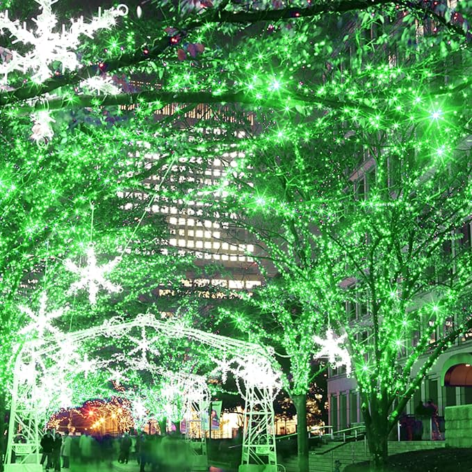 300 LED St Patricks Day Lights, 98.5FT Christmas String Lights - Image 2