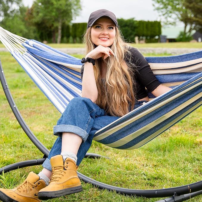 SUNCREAT Large Hammocks for Outside, Long Replacement Hammock Two Person for - Image 2