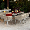 PURPLE LEAF 11 Pieces Outdoor Dining Set by PURPLELEAF