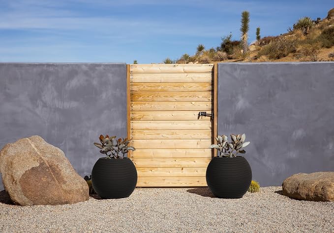 Veradek Strata Series Sphere Round Planter - Image 4