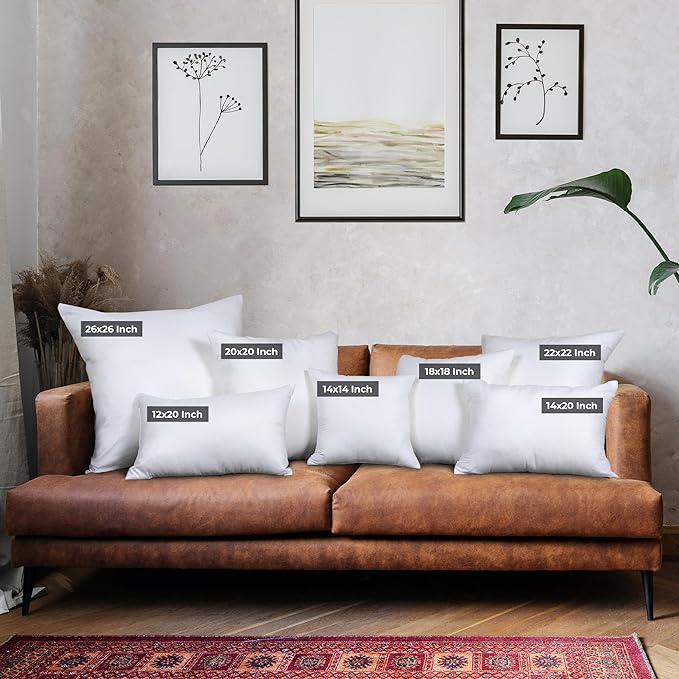 Utopia Bedding Throw Pillows – 16 x 16 Inches Down Alternative Pillows - Image 2