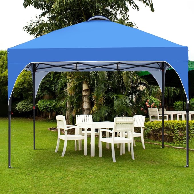GDY 10x10 Pop Up Canopy Tent, Outdoor Gazebo - Image 4