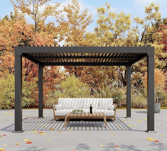 Garvee Louvered Pergola by Garvee