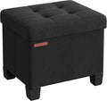 SONGMICS Storage Ottoman, Small Ottoman Foot Rest by SONGMICSbySONGMICSHOME