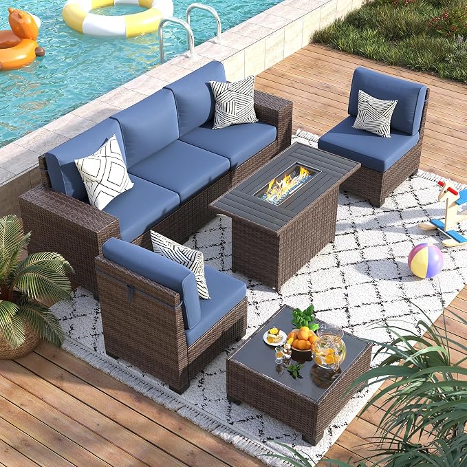7 Piece Patio Furniture Set - Image 2